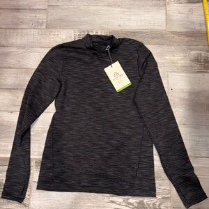 New tags Alpine outdoors long sleeve gray women’s small wicking sun protection